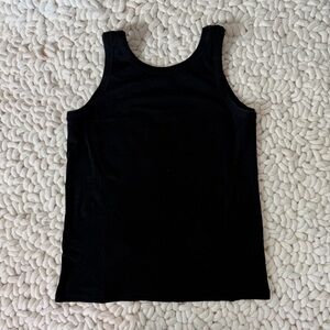 The Row black tank top S